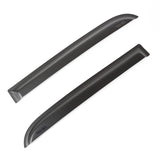 Rugged Ridge Rear Window Visors Black 04-06 Tundra Double Cab - 81349.92