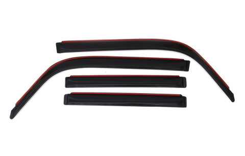 AVS 04-06 Scion XB Ventvisor In-Channel Front & Rear Window Deflectors 4pc - Smoke - 194527