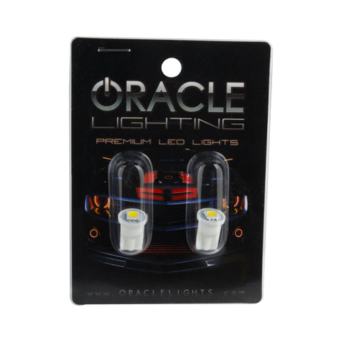 Oracle T10 1 LED 3-Chip SMD Bulbs (Pair) - Cool White - 4806-001