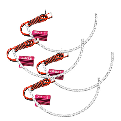 Oracle 10-13 Chevrolet Camaro LED Afterburner Tail Light Halo Kit - Red - 2533-003
