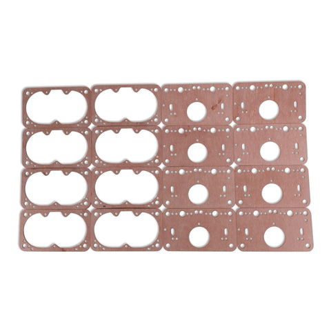 Edelbrock VRS-4150 Race & Performance Carburetor Metering Block & Fuel Bowl Gaskets - Bulk - 13102