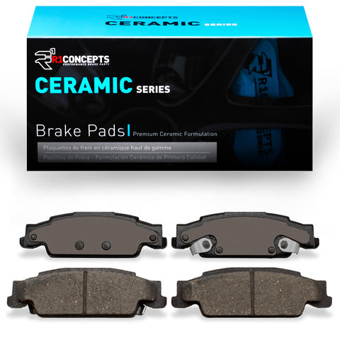 R1 03-11 Pontiac Grand Prix Rear Ceramic Brake Pads - 2310-0922-00