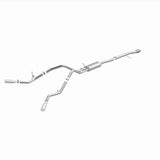 Magnaflow 14 Chev Silverado V8 5.3L CC/EC Cab Dual Split Behind Rear Tires Exit SS Cat Back Perf Exh - 15269