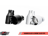AWE Tuning BMW F22 M235i / M240i Touring Edition Axle-Back Exhaust - Chrome Silver Tips (90mm) - 3010-32028