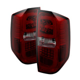 Spyder Toyota Tundra 2014-2016 Light Bar LED Tail Lights Red Smoke ALT-YD-TTU14-LED-RS - 5080189