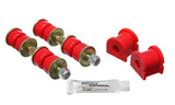 Energy Suspension 13Mm Rear Sway Bar Bushing Set - Red - 4.5169R