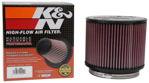 K&N Universal Rubber Filter 6in Flange ID / 7.5in OD / 6in Height / Round Straight - RU-3060