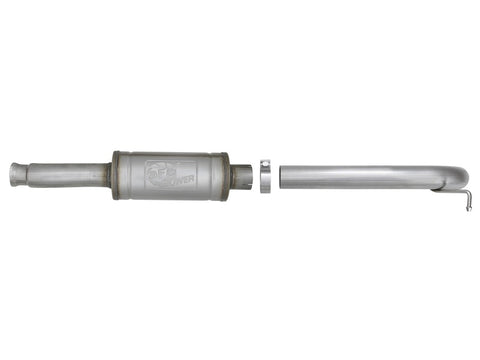 aFe Rock Duster 3in 409 SS Cat-Back Turn-Down Exhaust 2018+ Jeep Wrangler (JL) V6 3.6L - 49-48068