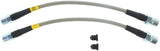 StopTech 89-94 Porsche 911 Stainless Steel Rear Brake Lines - 950.37502