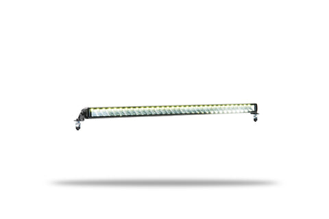 Go Rhino Xplor Blackout Series Sgl Row LED Light Bar (Side/Track Mount) 31.5in. - Blk - 751653201CSS