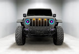 Oracle Oculus Bi-LED Projector Headlights for Jeep JL/Gladiator JT - w/ BC1 Controller - 5839-335