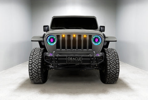 Oracle Oculus Bi-LED Projector Headlights for Jeep JL/Gladiator JT - w/ BC1 Controller - 5839-335