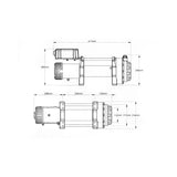 Superwinch 18000 24V Tiger Shark Winch - 1518200