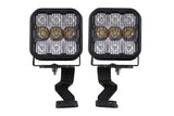 Diode Dynamics 2022 Toyota Tundra SS5 Pro Stage Series Ditch Light Kit - White Combo - DD7399