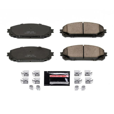 Power Stop 14-15 Jeep Cherokee Front Z23 Evolution Sport Brake Pads w/Hardware - Z23-1709