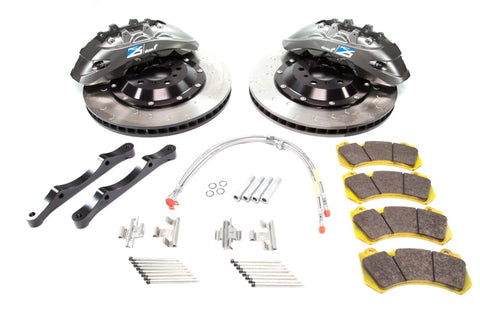 Alcon 2015+ BMW M3 F80 400x34mm Grey 6 Piston Front Brake Upgrade Kit - BKF7059Y08