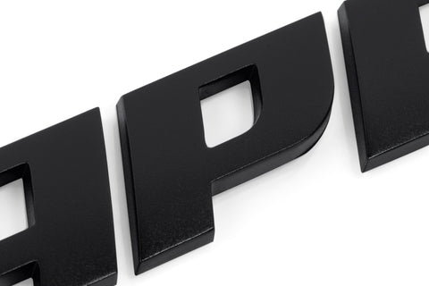APR Badge - Satin Black - A1000008