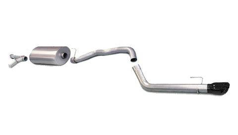 Corsa 2008-2017 Toyota Sequoia 5.7L V8 Touring Cat-Back Exhaust w/Black 4in Tip - 14573BLK