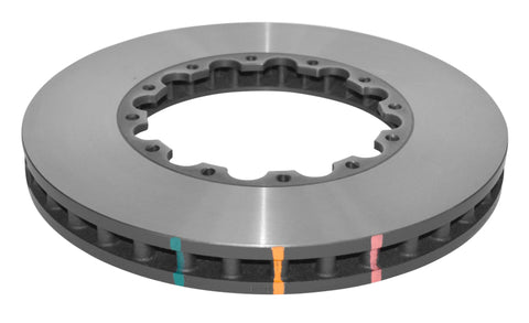 DBA Porsche 911 99-04 Turbo/C4S(996)/04-10 C2S/C4S(997) 5000 Series Front Slotted Rotor Assembled w/ - 52386BLKS