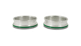 Vibrant Aluminum Weld Ferrules w/ O-Rings for 5in OD Tubing - Sold in Pairs - 12550
