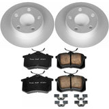 Power Stop 98-04 Audi A6 Quattro Rear Z23 Evolution Sport Coated Brake Kit - CRK941