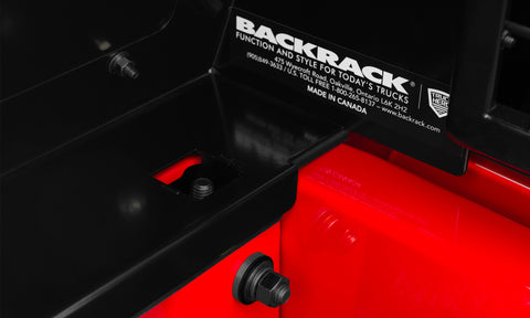 BackRack 2019-2022 Chevrolet Silverado 1500 14-Gauge Steel Trace Rack w/ Hardware Kit - Black - TR9002