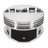 JE Pistons 350 SBC FLAT TOP 18 Set of 8 Pistons - 190422