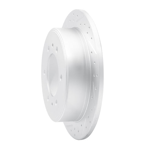 R1 06-10 Hummer H3T Rear Left Drilled & Slotted Geo-Carbon Rotor - 830-93001L
