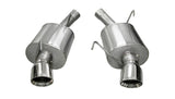 Corsa 2005-2010 Ford Mustang Shelby GT500 5.4L V8 Polished Sport Axle-Back Exhaust - 14311