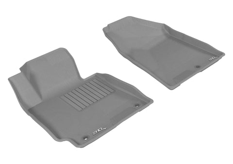 3D MAXpider 2014-2018 Kia Forte Kagu 1st Row Floormat - Gray - L1KA01711501