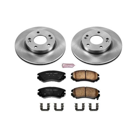 Power Stop 10-11 Kia Soul Front Autospecialty Brake Kit - KOE6309