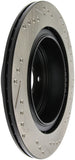 StopTech 06-07 350Z / 05-07 G35 / 06-07 G35X SportStop Slotted & Drilled Rear Right Rotor - 127.42088R