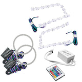Oracle 11-19 Chrysler 300C DRL Upgrade w/ Halo Kit - ColorSHIFT w/ Simple Controller - 2642-504