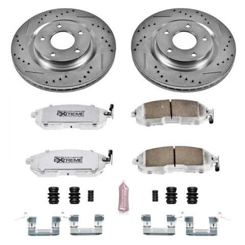 Power Stop 11-17 Nissan Juke Front Z26 Street Warrior Brake Kit - K6094-26