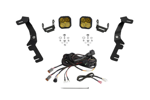 Diode Dynamics Stage Series Ditch Light Kit for 2019-Present Ram SS3 - Sport Yellow Combo - DD7600