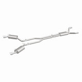 MagnaFlow Cat-Back Stainless Dual Split Rear Exit 4in Polished Tips 11-15 Chevy Camaro 3.6L V6 - 15353