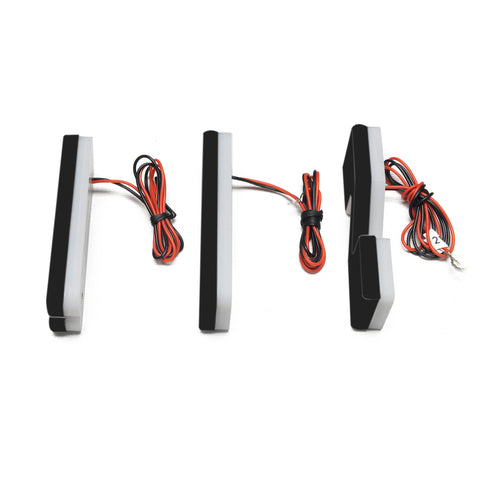 ORACLE Lighting Universal Illuminated LED Letter Badges - Matte Blk Surface Finish - S - 3141-S-005