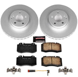 Power Stop 07-09 Mercedes-Benz E550 Front Z23 Evolution Sport Coated Brake Kit - CRK6599