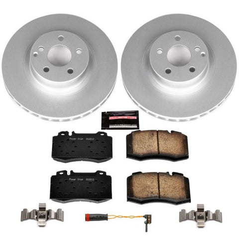 Power Stop 07-09 Mercedes-Benz E550 Front Z23 Evolution Sport Coated Brake Kit - CRK6599