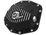aFe POWER 21-22 Ram 1500 TRX Hemi V8 6.2L (sc) PRO Series Rear Differential Cover Black w/ Machined - 46-71280B