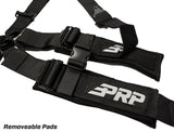 PRP 5.2 Cam-Lock Harness w/ Ratchet Lap Belt - Black - SB5.2CAMRT