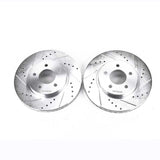 Power Stop 05-12 Ford Escape Front Evolution Drilled & Slotted Rotors - Pair - AR85103XPR