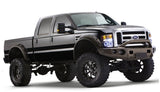 Bushwacker 08-10 Ford F-250 Super Duty Cutout Style Flares 2pc - Black - 20047-02