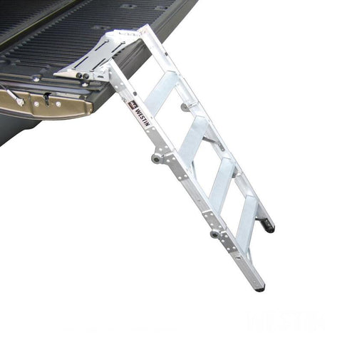 Westin Truck-Pal Tailgate Ladder - Aluminum - 10-3000