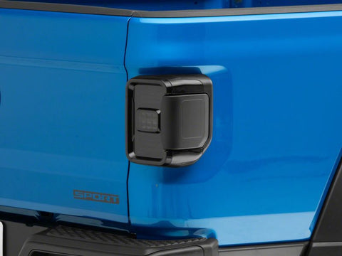 Raxiom 20-23 Jeep Gladiator JT w/ Factory Halogen LED Tail Lights- Blk Housing (Smoked Lens) - JG10490