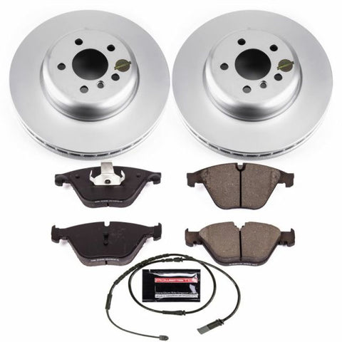 Power Stop 2011 BMW 535i xDrive Front Z23 Evolution Sport Coated Brake Kit - CRK6581