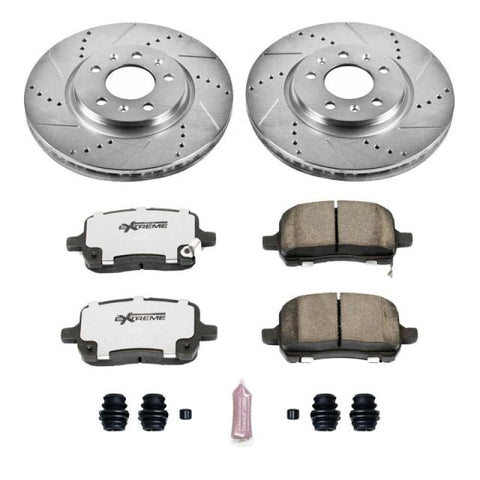 Power Stop 06-09 Pontiac Solstice Front Z26 Street Warrior Brake Kit - K1433-26