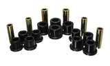 Energy Suspension 99-04 Ford F-350 2wd/F-250 SD 4wd/F-350 4wd Black Rear Leaf Spring Bushing Set - 4.2147G