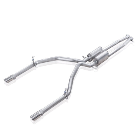 Stainless Works Chevy Silverado/GMC Sierra 2007-16 5.3L/6.2L Exhaust Under Bumper Exit - CT14CBUB