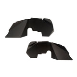 Rugged Ridge Aluminum Fender Liners Front Black 07-18 Jeep Wrangler JK/JKU - 11615.07